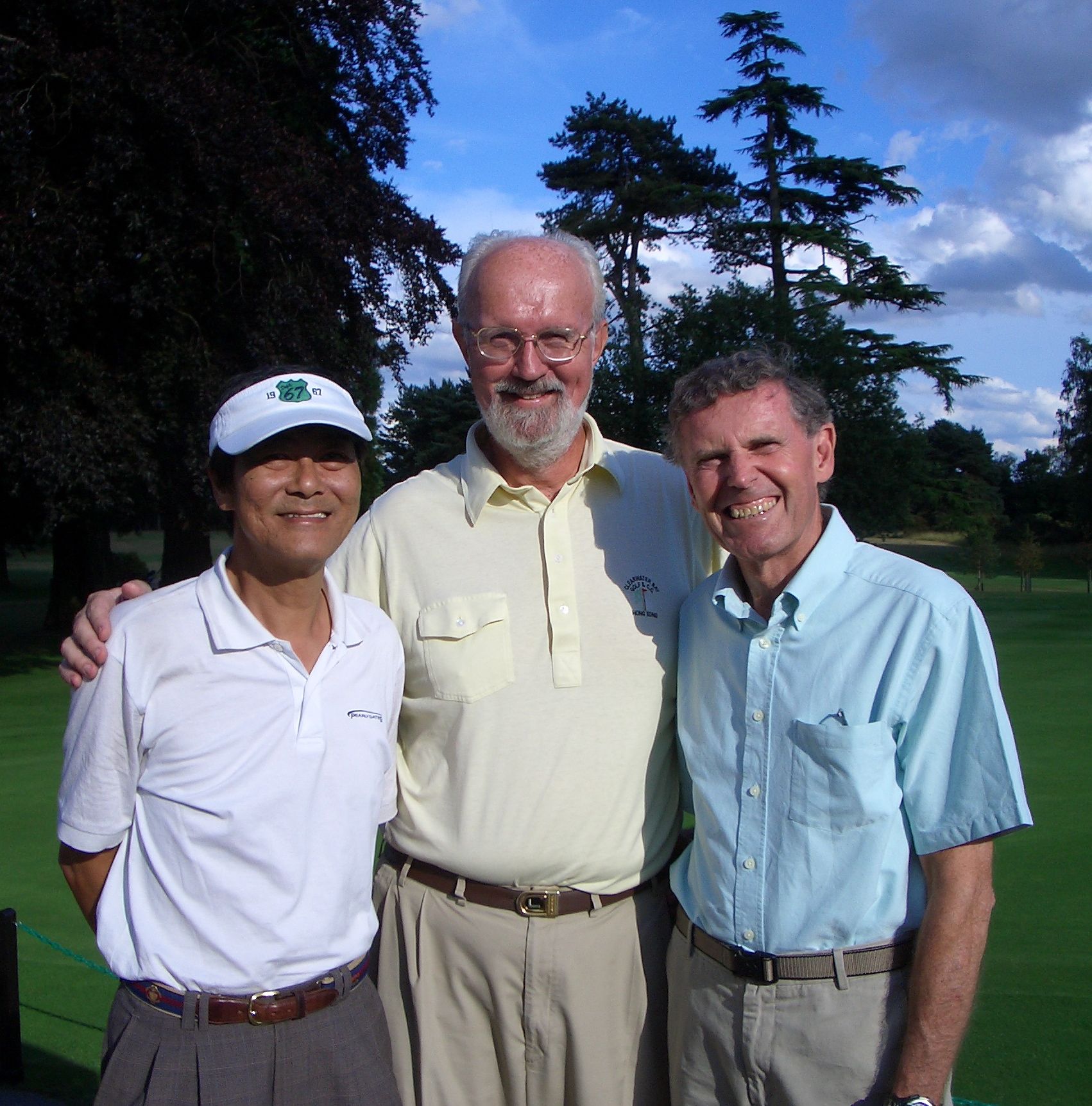 HAGS Chairmen Past & Present at Frilford Heath GC - July 2006