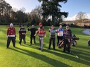 On the way to the first tee 2