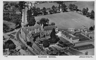 Bloxham School from the air