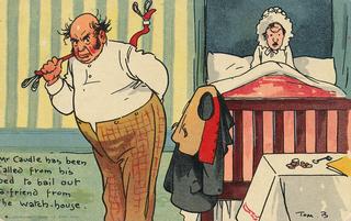 Mr Caudle - Mr Caudle has been called from his bed to bail out a friend….