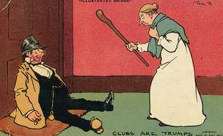 Mr Caudle? - Illustrated bridge: Clubs are trumps