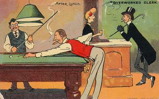 Overworked Clerk - After lunch