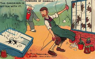 Humours of Diabolo - The Gardener is bitten with it