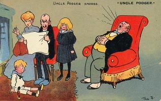 Uncle Podger - He snores