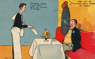 The art of leaving one’s purse at home - Awfully sorry, I can’t pay...