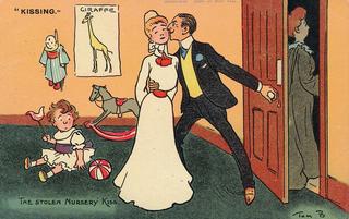 Kissing - The stolen nursery kiss