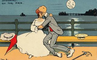 Spooning - On the pier