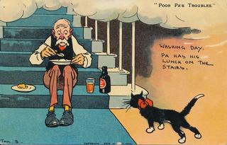 Poor Pa’s Troubles - Washing day