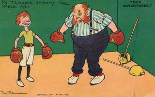 Pa’s Adventures - He teaches Johnny the noble art