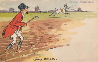 Cricket Illustrated - Long field