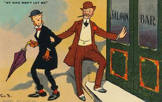My wife won’t let me - Saloon Bar