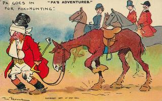 Pa’s Adventures - He goes in for fox-hunting