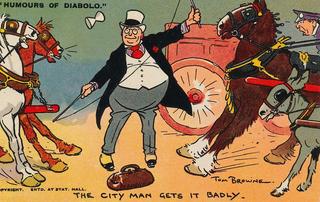 Humours of Diabolo - The City Man gets it badly