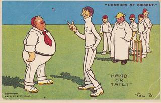 Humours of Cricket - Head or tail?