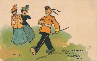 The Brave Bold Militia Man