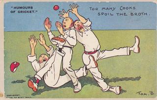 Humours of Cricket - Too many cooks….