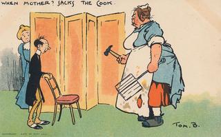 When Mother (?) sacks the Cook