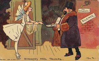 Illustrated Bridge - Diamonds are Trumps
