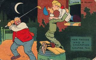 Love is Blind - Her father was a champion golfer too
