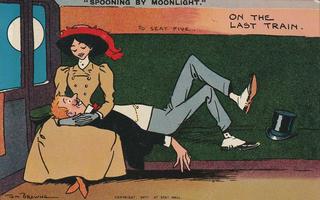 Spooning by Moonlight - On the last train