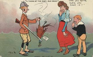 A Thing of the Past, Old Dear - Are you quite sure you shot it?