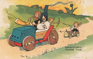 Pre-historic Motor Car