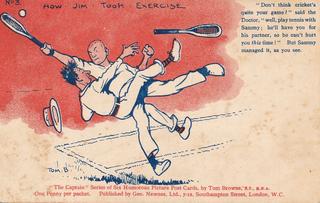 No 3 - How Jim took exercise - Tennis