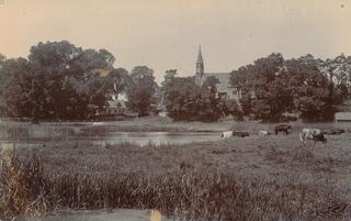 Clifton Hampden from the River