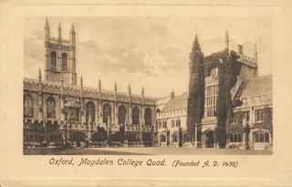 Magdalen College Founders Tower & Quad