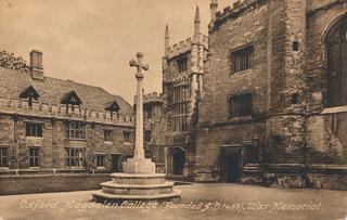 Magdalen College War Memorial