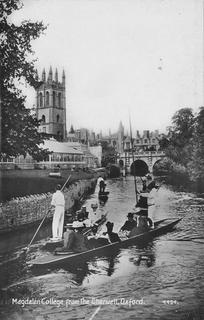 Punting on the Cherwell