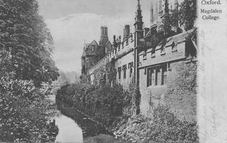 Magdalen College from Addison’s Walk