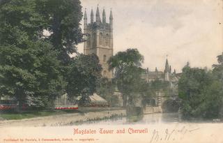 Magdalen College from the Cherwell