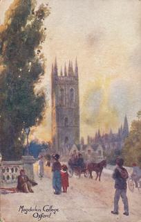 Magdalen Tower from the Bridge