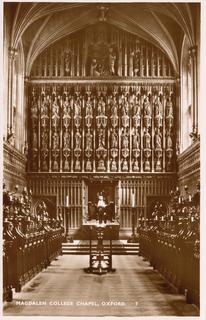 Magdalen College Chapel Interior