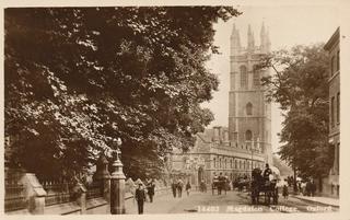 Magdalen Tower c 1915