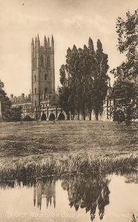 Magdalen Tower & Bridge from the Cherwell
