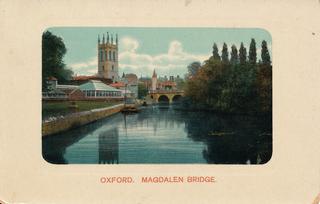 Magdalen College from the Cherwell
