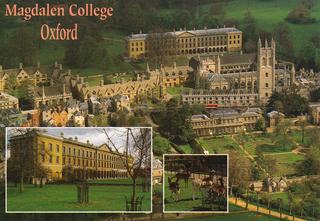Magdalen College - Aerial View