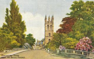 Magdalen Tower from the Bridge