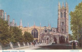 Magdalen Tower c 1950s