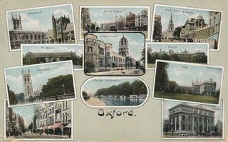 Multiview card of Oxford