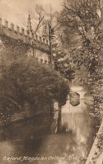 Magdalen College from Addison’s Walk