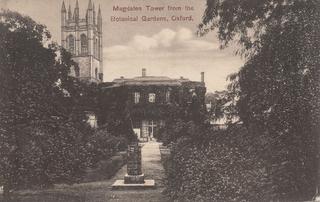 Magdalen Tower from Botanical Gardens