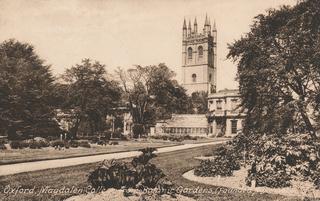 Magdalen College from Botanical Gardens