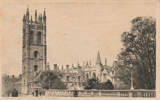 Magdalen Tower from the Bridge