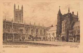 Magdalen College Quadrangle