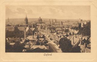 Oxford - General View (as from Magdalen Toweer)