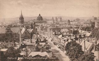 Oxford from Magdalen Tower