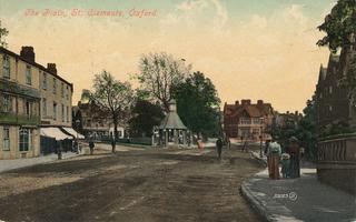 The Plain & St Clements from Magdalen Bridge